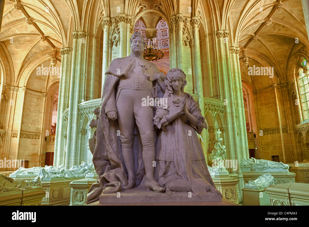 Dreux, chapelle royale de St Louis Banque D'Images