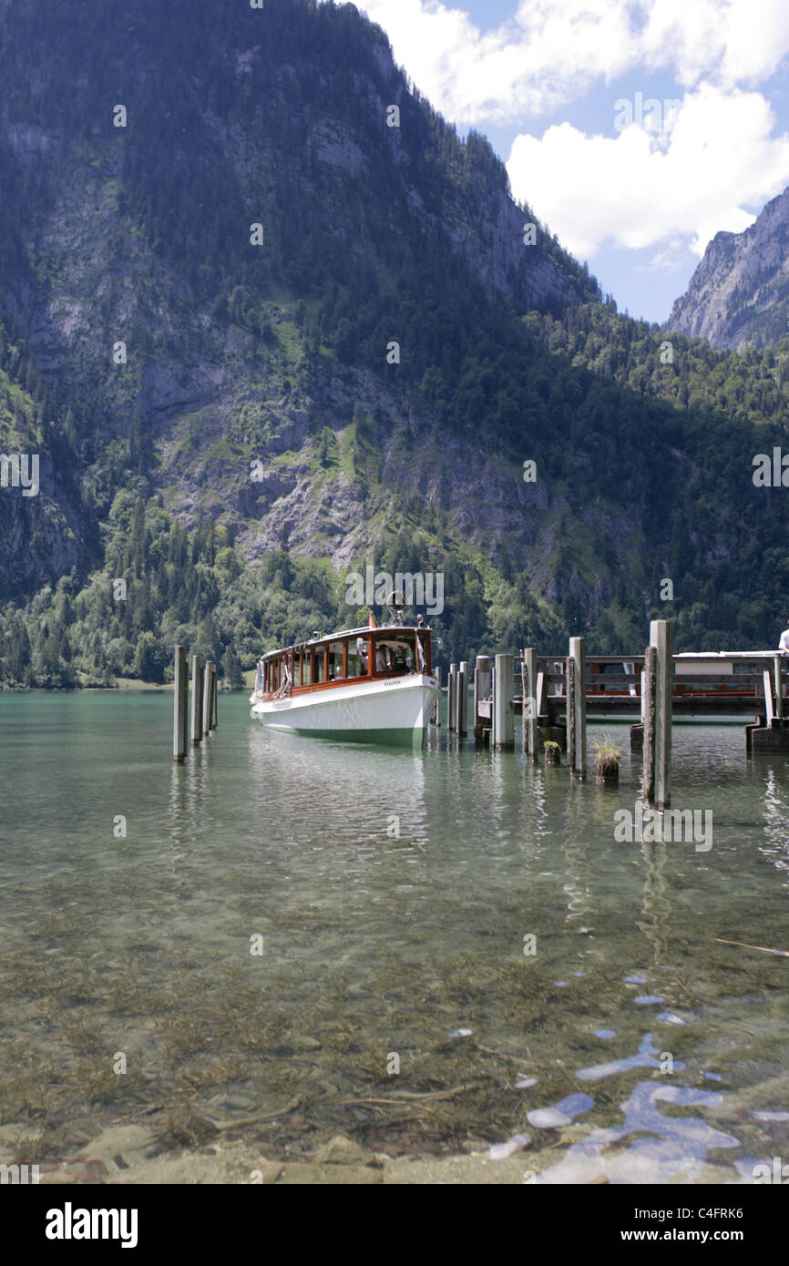 Koningssee ferry Banque D'Images