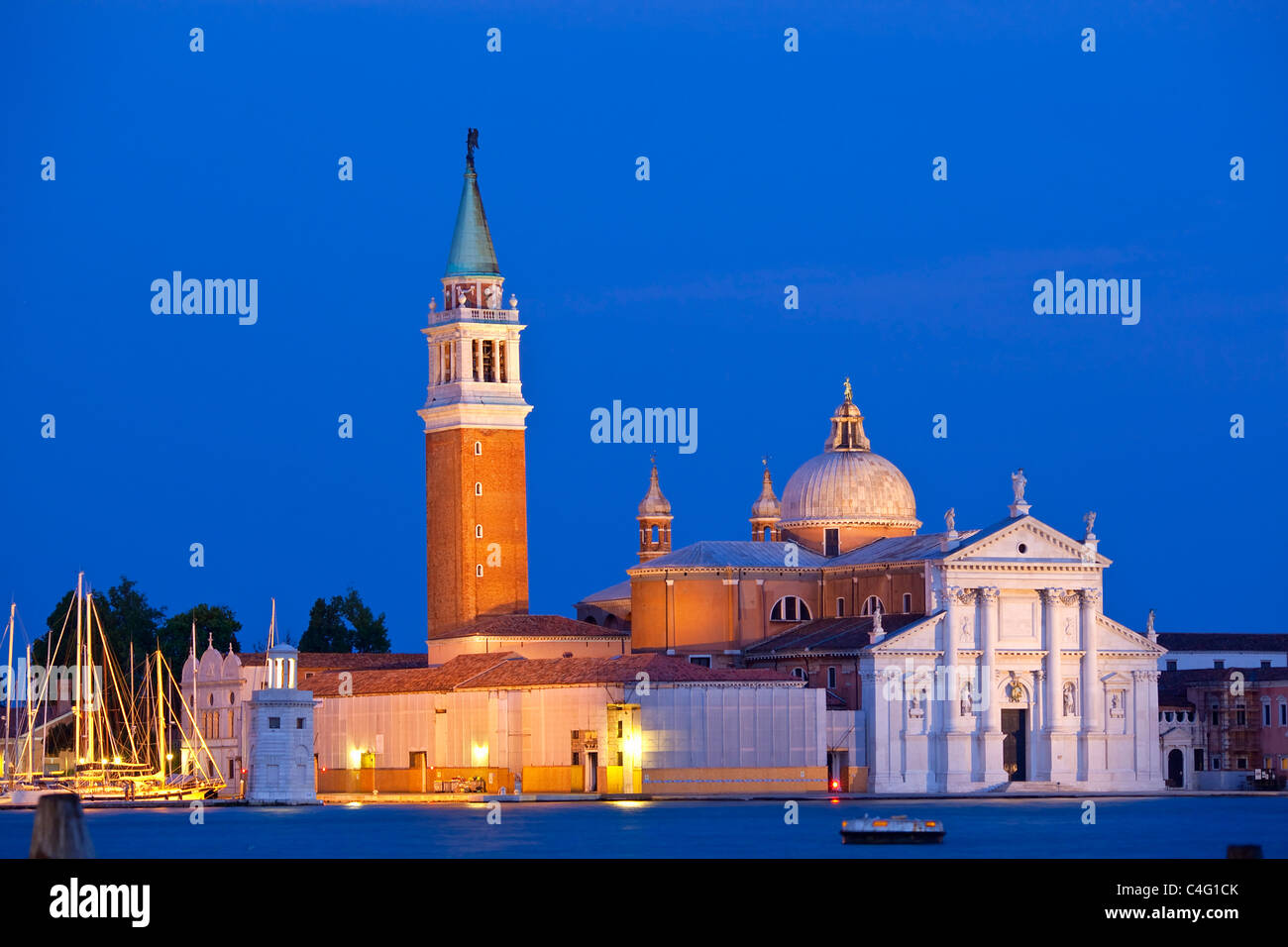 Venise, San Giorgio Maggiore Banque D'Images
