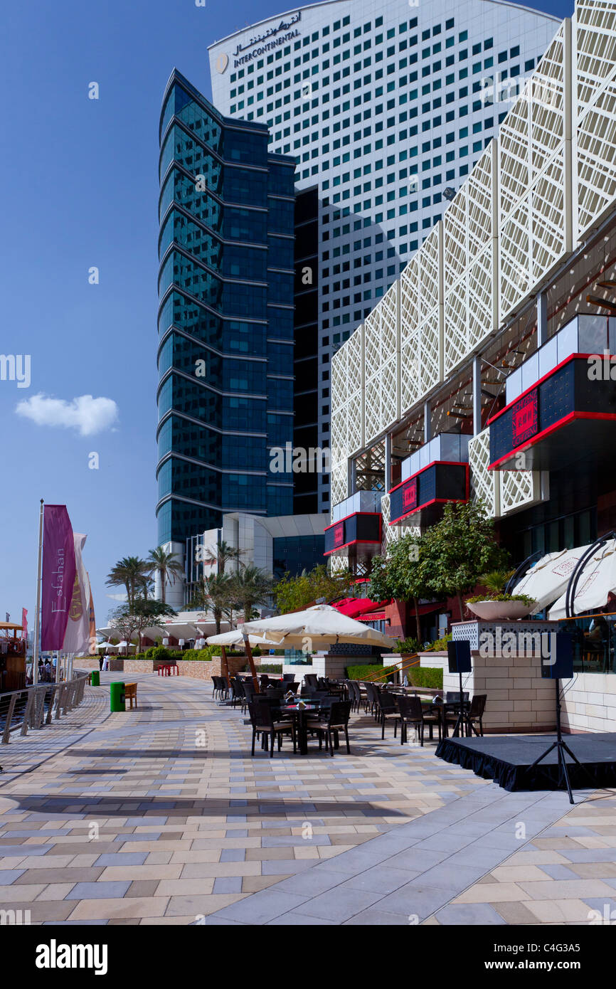 L'Hôtel Intercontinental Festival City À DUBAÏ, ÉMIRATS ARABES UNIS, golfe Persique. Banque D'Images