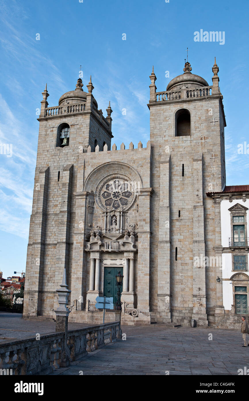 Cathédrale Se, Porto, Porto, Portugal Banque D'Images