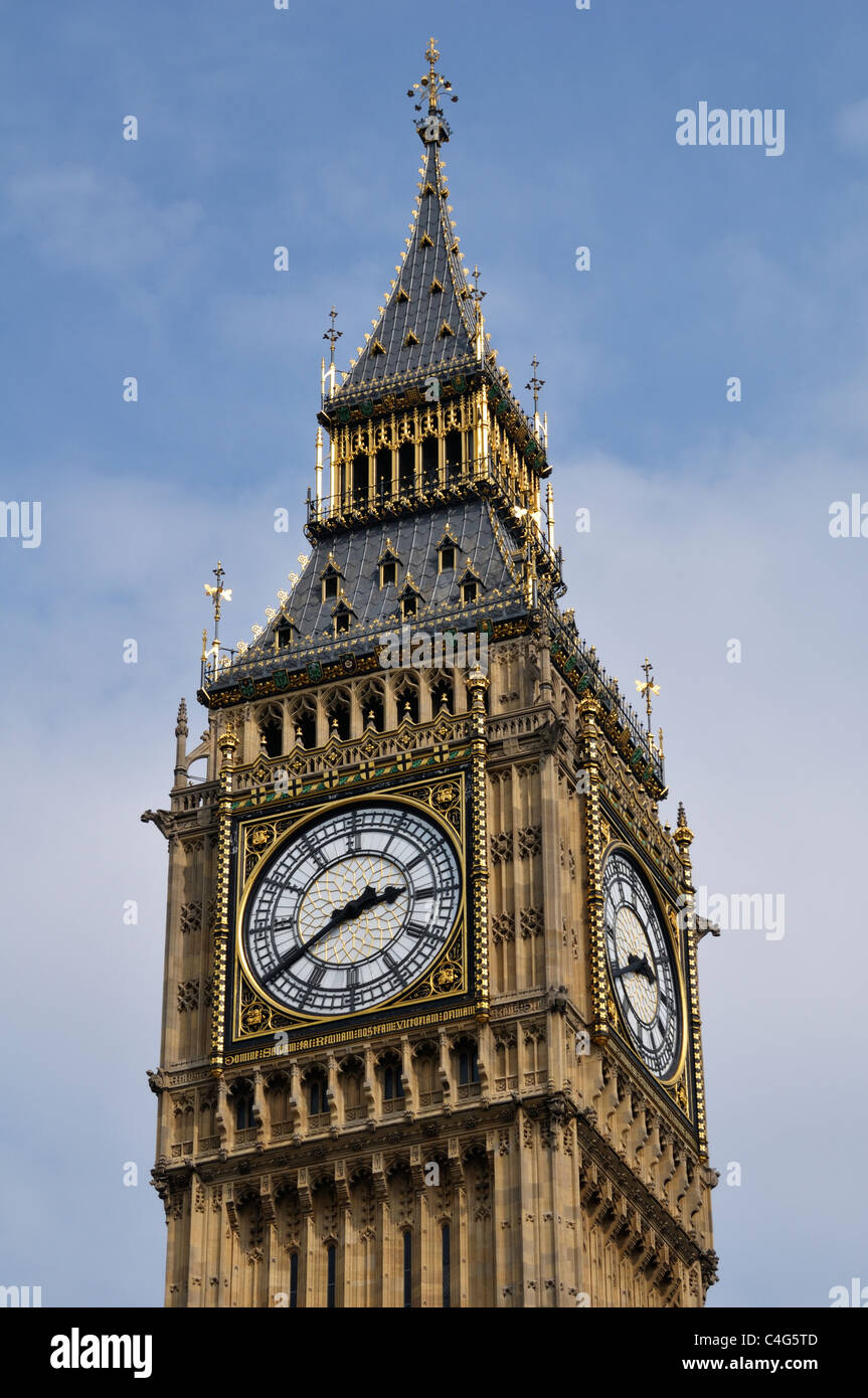 Londres, Big Ben Banque D'Images