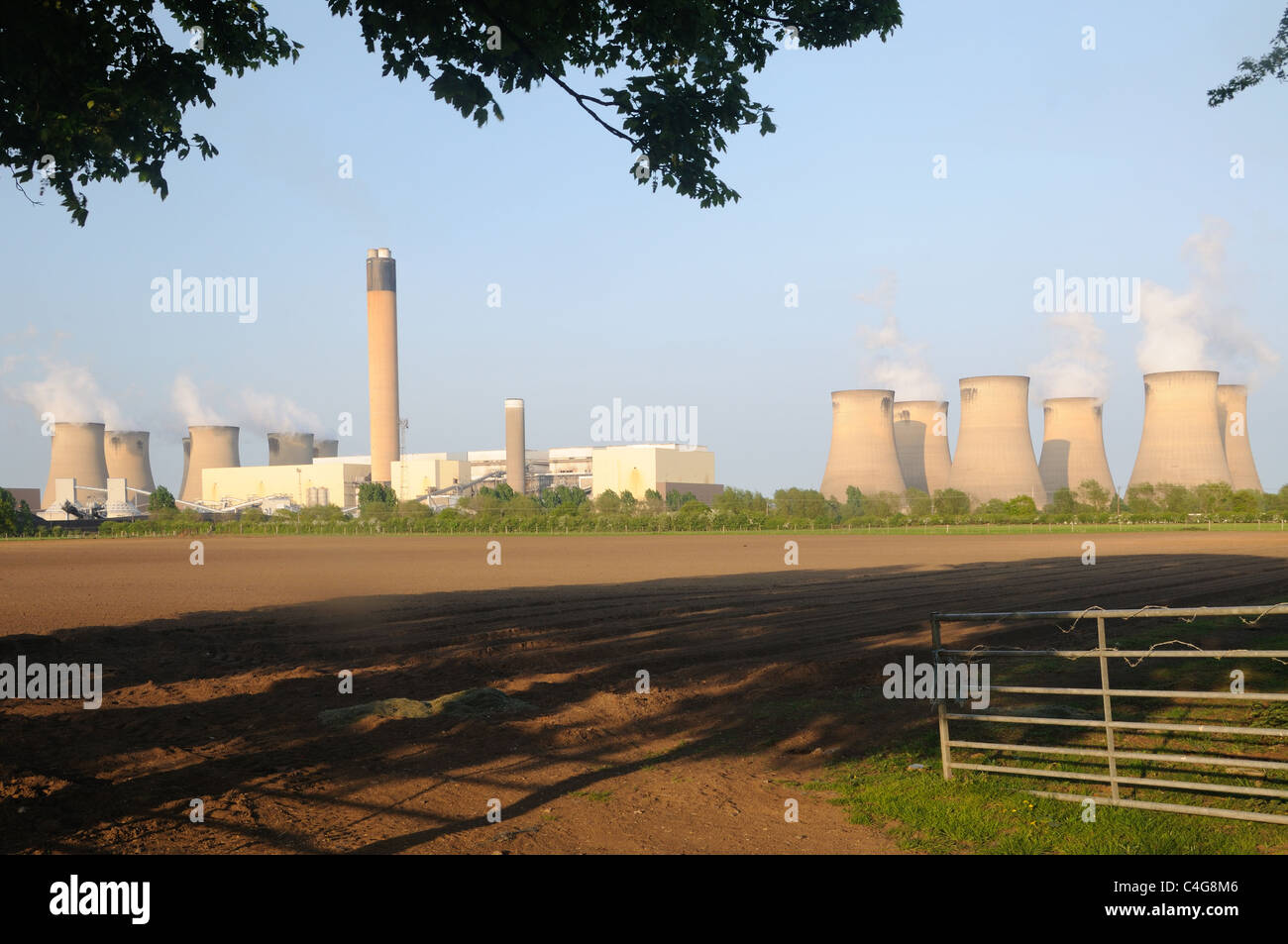 Drax Power Station, d Camblesforth, Yorkshire, Angleterre Banque D'Images