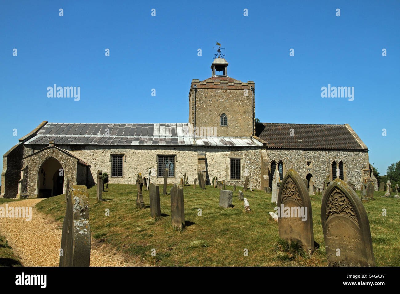 Eglise St Clement, Burnham Overy, Norfolk, Angleterre Banque D'Images