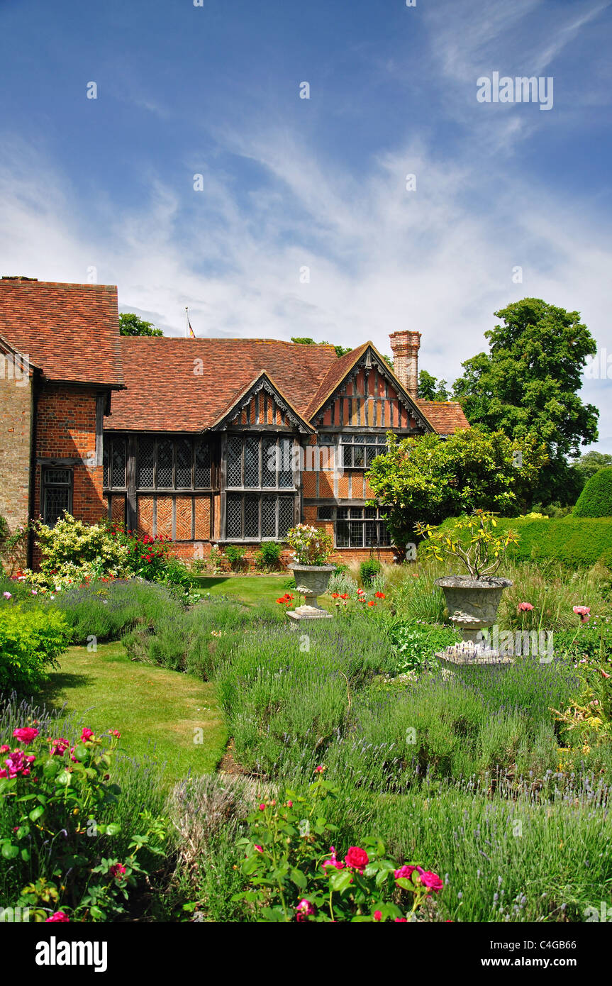 Manoir Tudor Cour Dorney, Dorney, Buckinghamshire, Angleterre, Royaume-Uni Banque D'Images