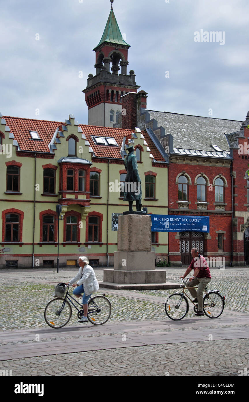 Wergelandsparken, Kristiansand (Christiansand), Comté d'Agder, Norvège Banque D'Images