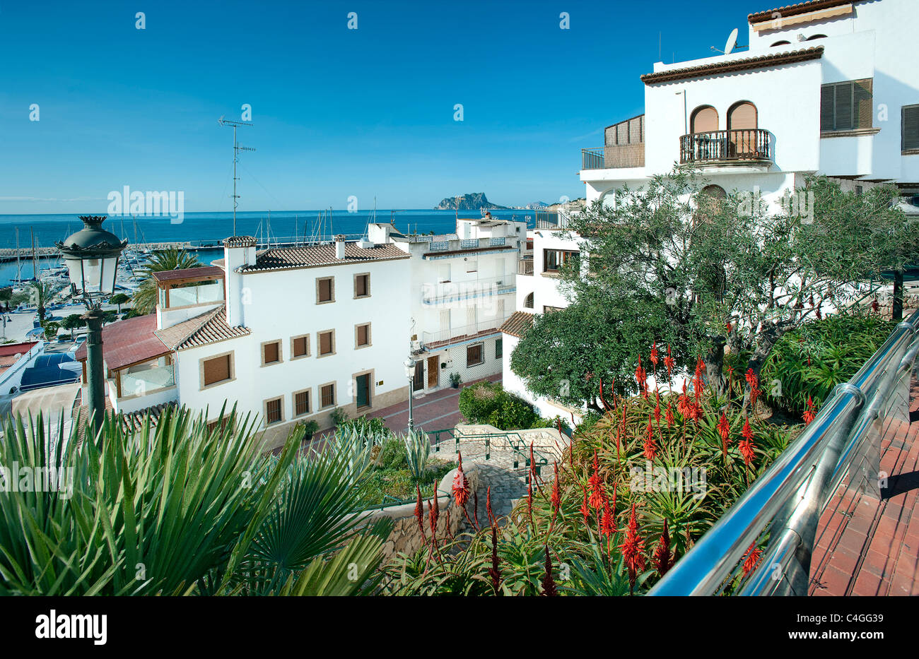 Moraira, Costa Blanca, Espagne Banque D'Images