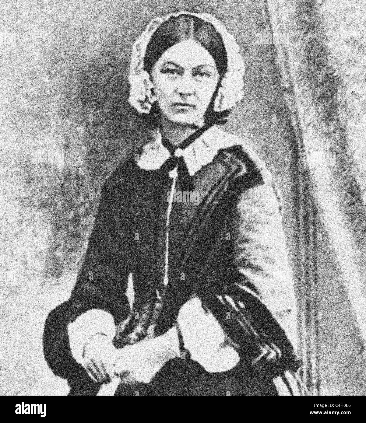 Florence Nightingale est célèbre pour son travail au cours de la guerre de Crimée (1854 - 56). À partir des archives de communiqués de presse (anciennement Service Portrait Portrait Bureau) Banque D'Images