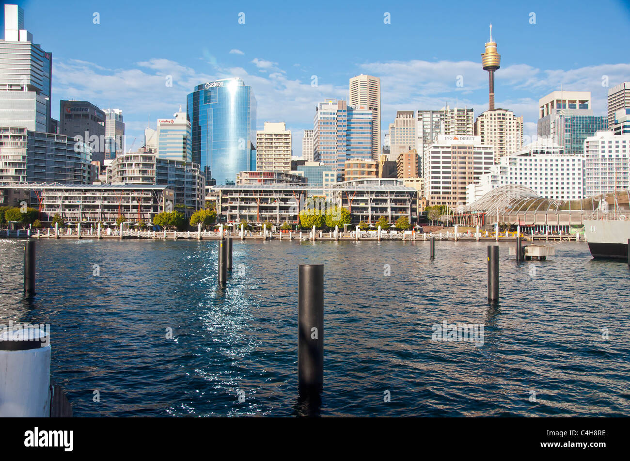 Skyline et le paysage urbain à Sydney, Australie Banque D'Images
