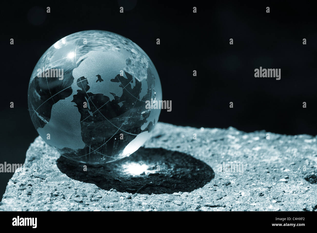 Globe, écologie Banque D'Images