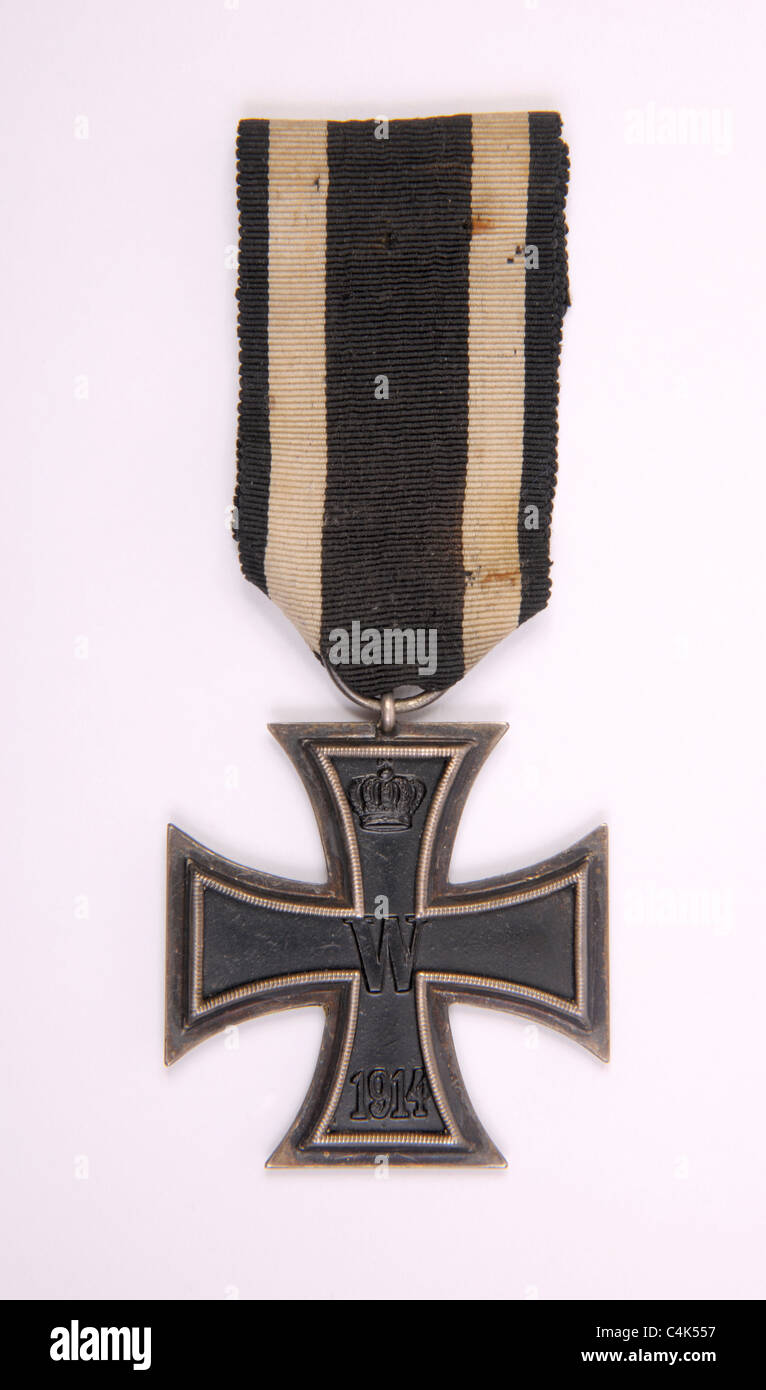 Grande Guerre Croix de fer allemande. Banque D'Images