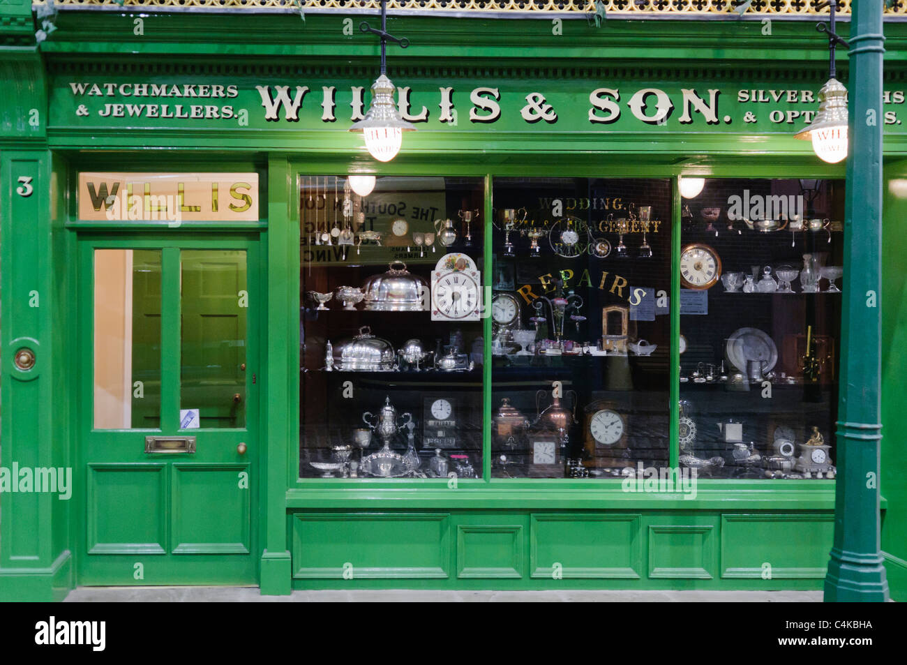 Old fashioned horloger Banque D'Images