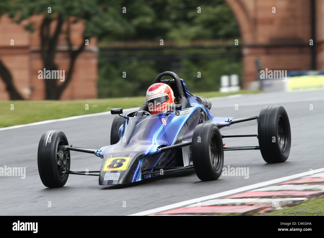 Ford 1600 à Oulton Park, Angleterre Banque D'Images