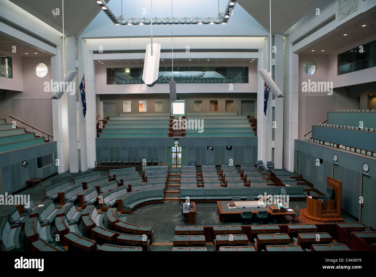 Nouveau Parlement Canberra, ACT, Australie Banque D'Images