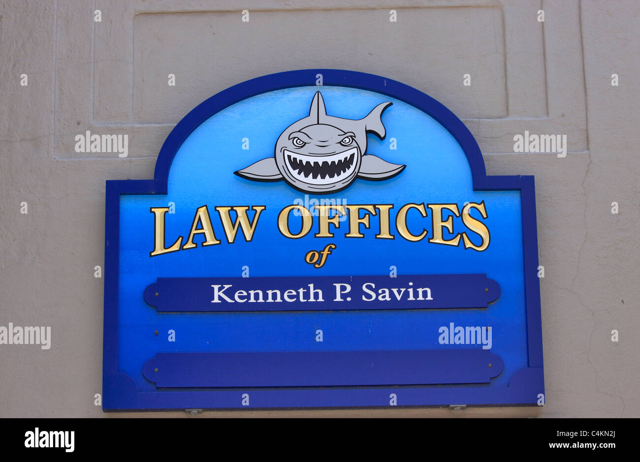 Law Office sign Northport Long Island NY Banque D'Images