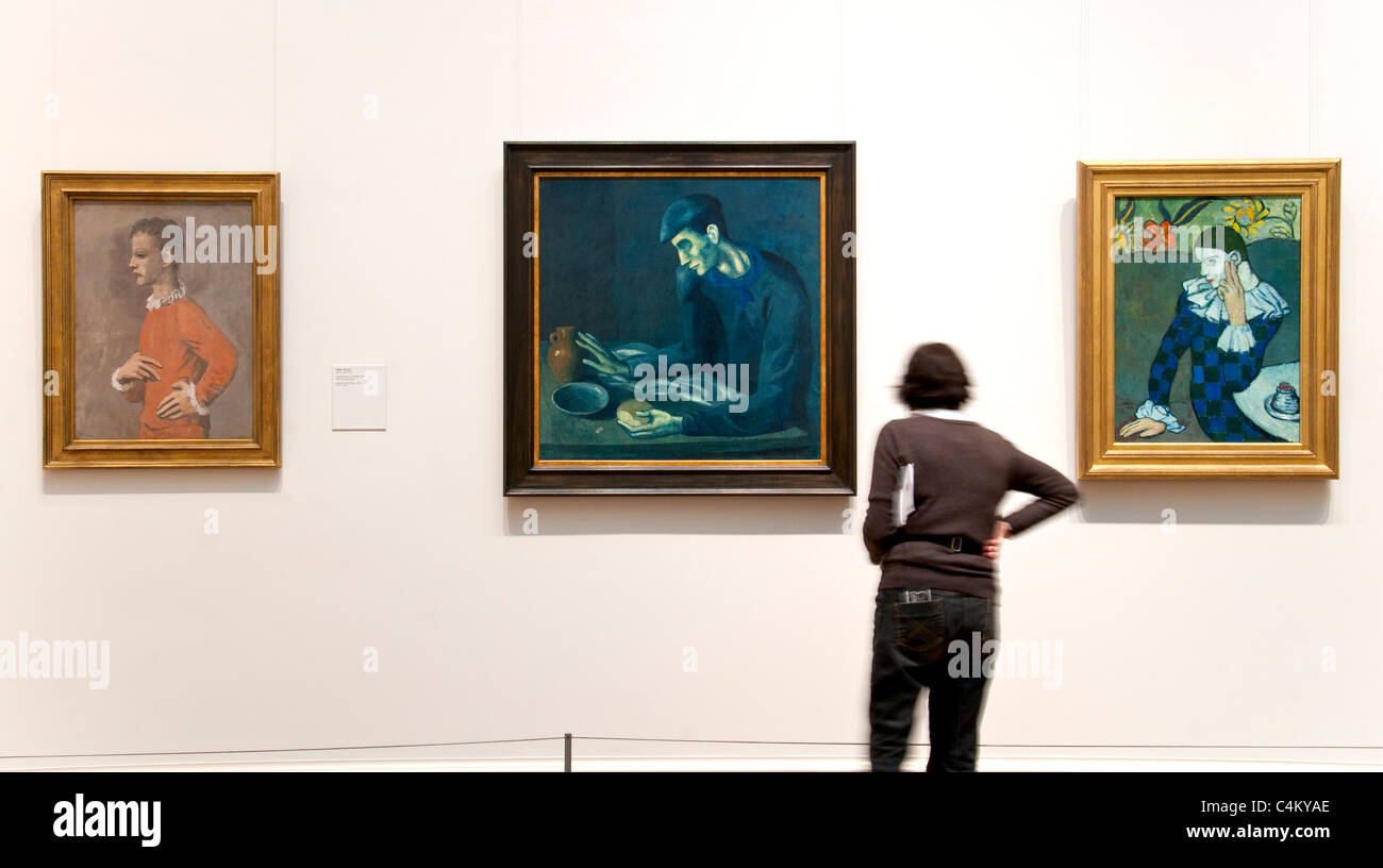 Metropolitan Museum of Art, New York, 19e et 20e siècle galerie d'art, peintures, Pablo Picasso Banque D'Images