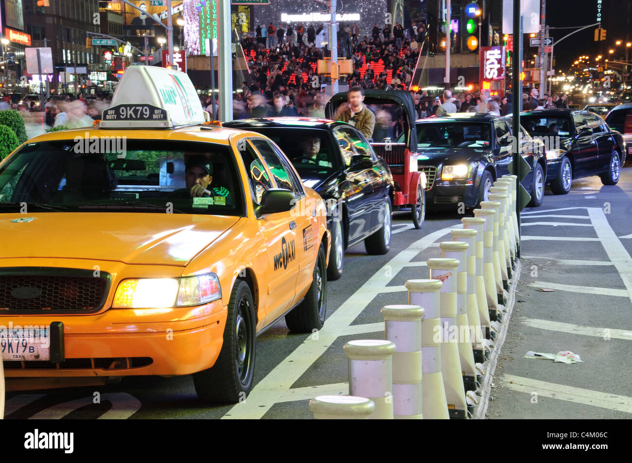 Times Square, 42e Rue, New York City 2011 Banque D'Images