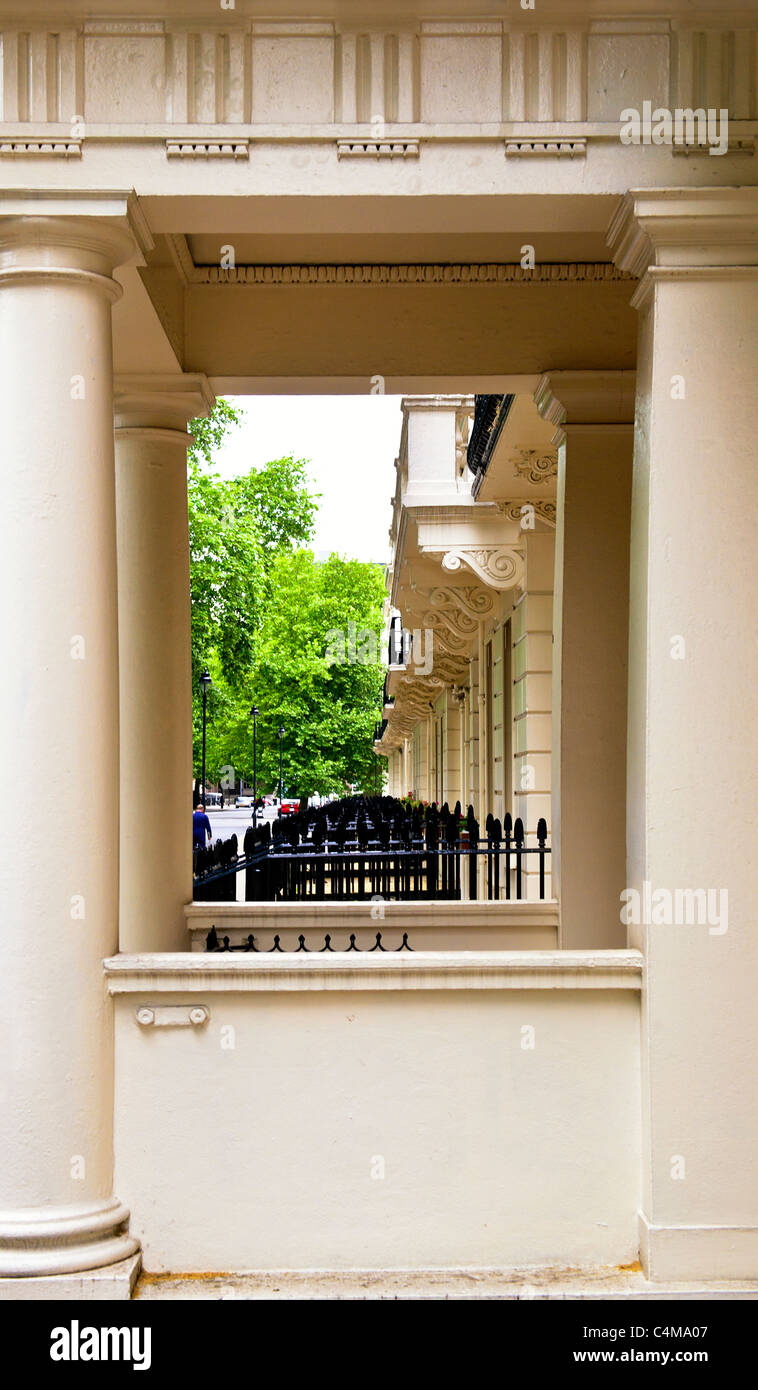 Gordon Square à Londres - le coeur de Bloomsbury, accueil du Bloomsbury Group ; Wohnort bloomsbury der Gruppe Banque D'Images