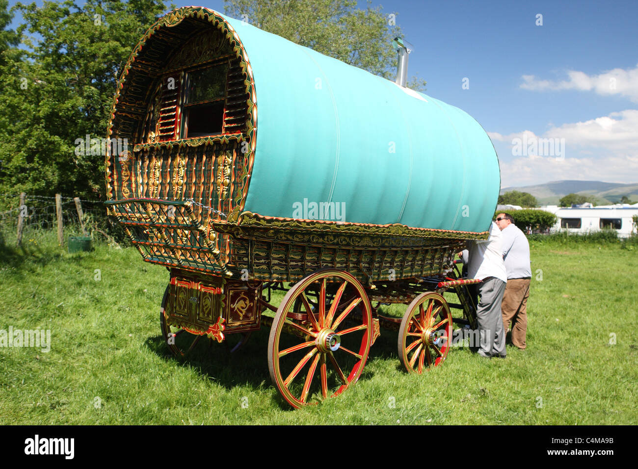 Appleby Westmorland Cumbria foire du cheval Banque D'Images