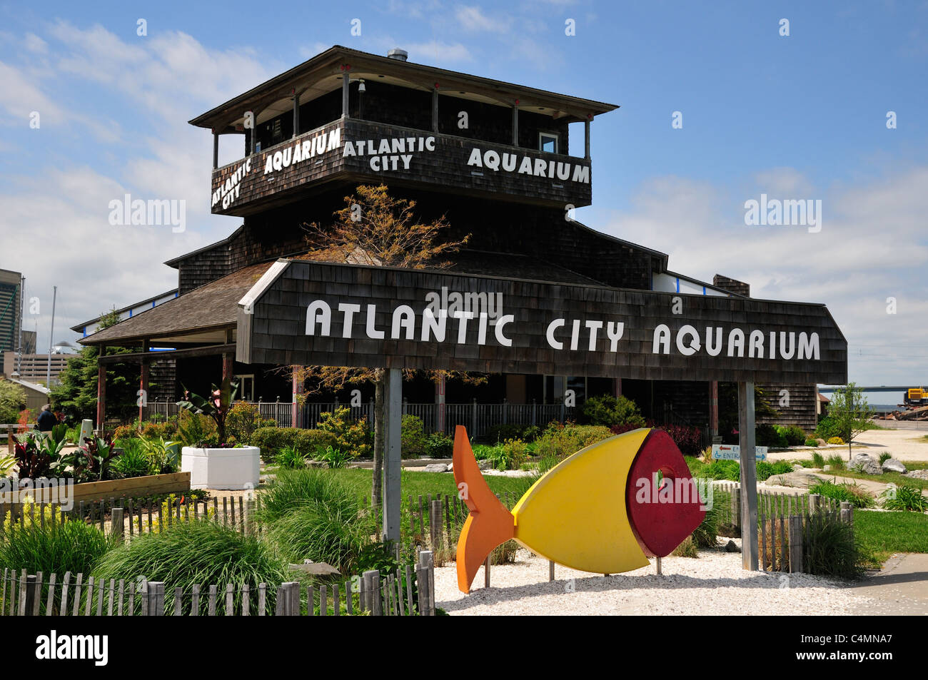 L'Atlantic City Aquarium à Gardner's Basin Banque D'Images