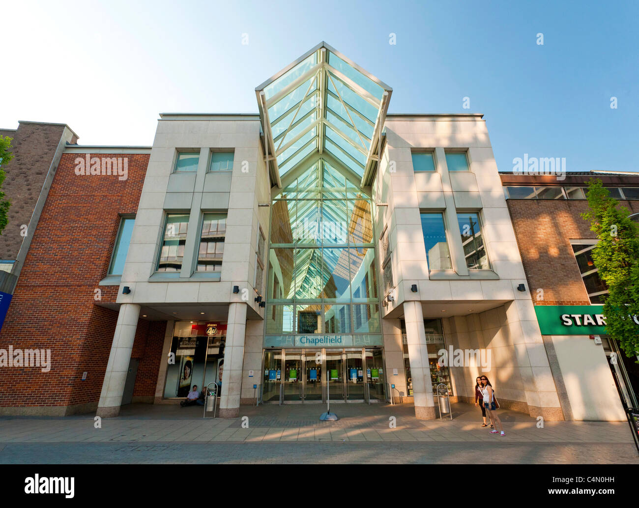 Centre commercial Chapelfield à Norwich UK Banque D'Images