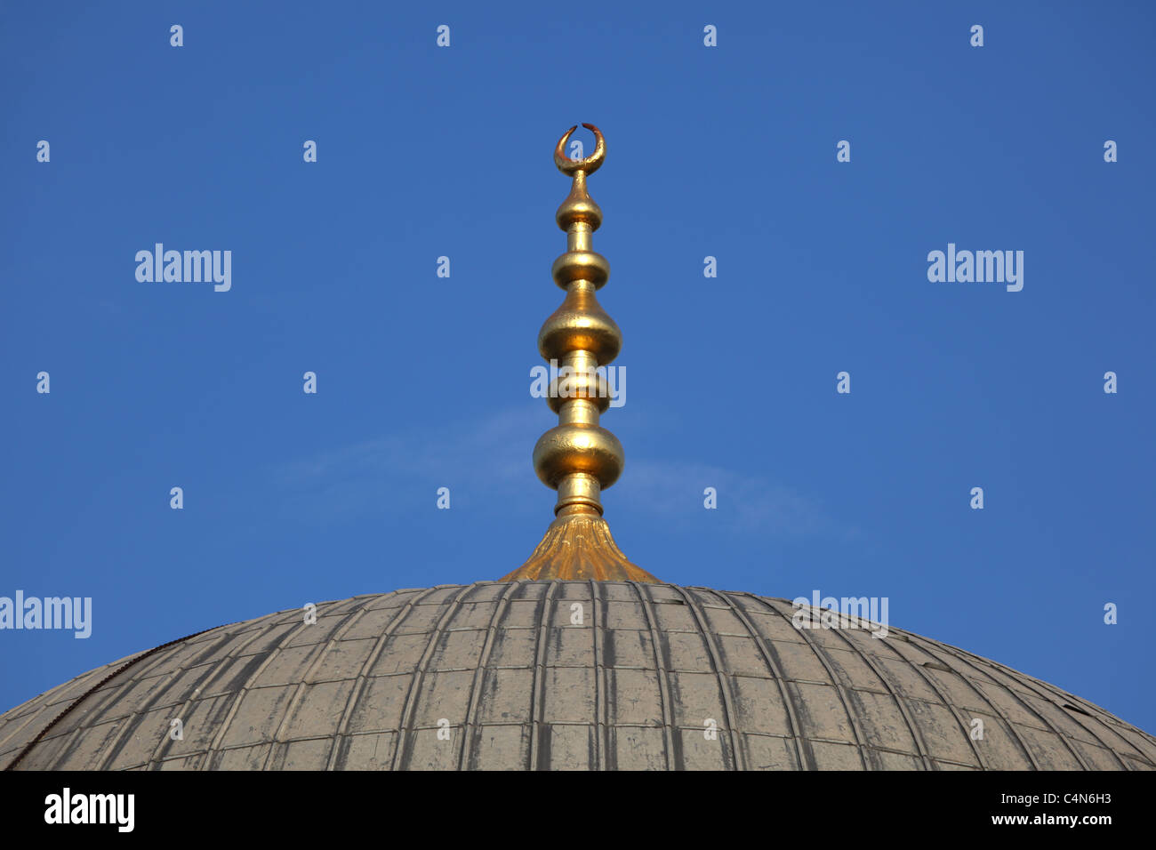 Coupole d'une mosquée à Istanbul, Turquie Banque D'Images