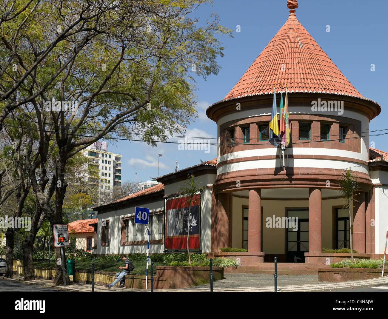 Henrique et Francisco Franco Museum Rua Joao de Deus Funchal Madeira Portugal Europe de l'UE Banque D'Images