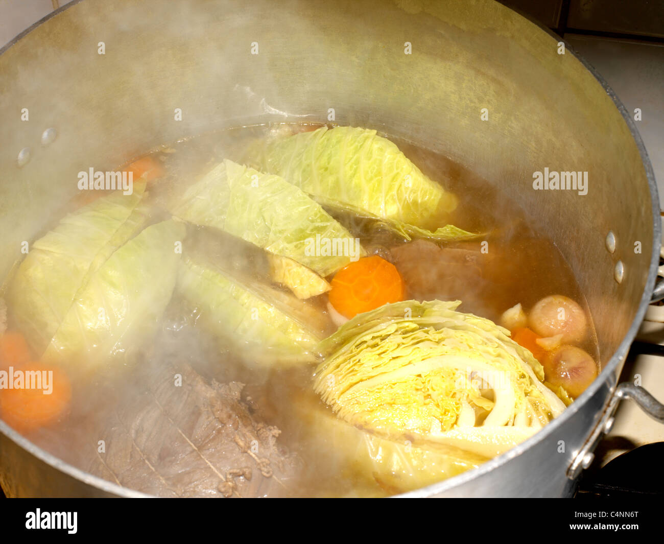 St patricks day corned beef et chou Banque de photographies et d’images