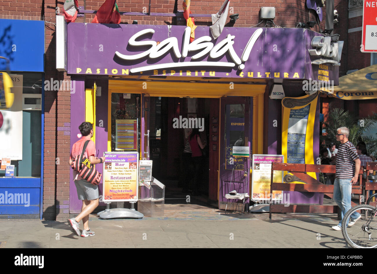 Salsa bar Banque de photographies et d’images à haute résolution Alamy