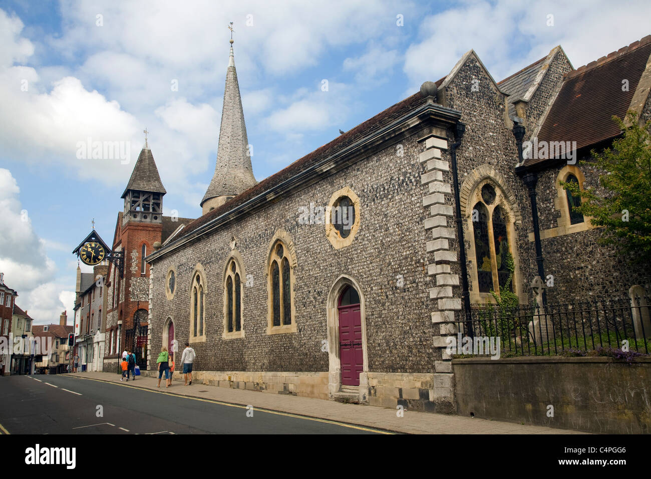 Église de Saint Michel à Lewes, East Sussex, Angleterre Banque D'Images