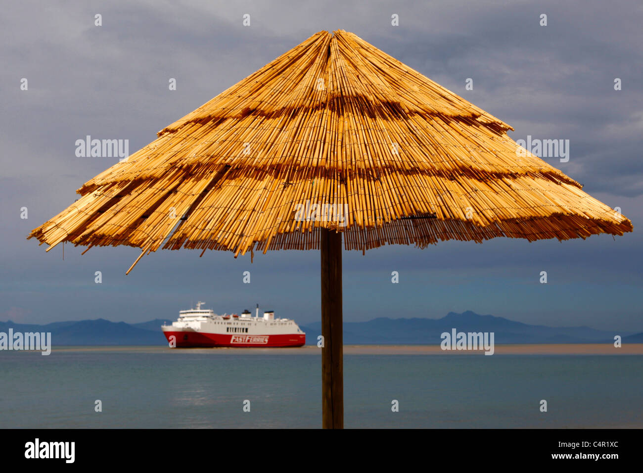 En Grèce du port de Rafina Banque D'Images