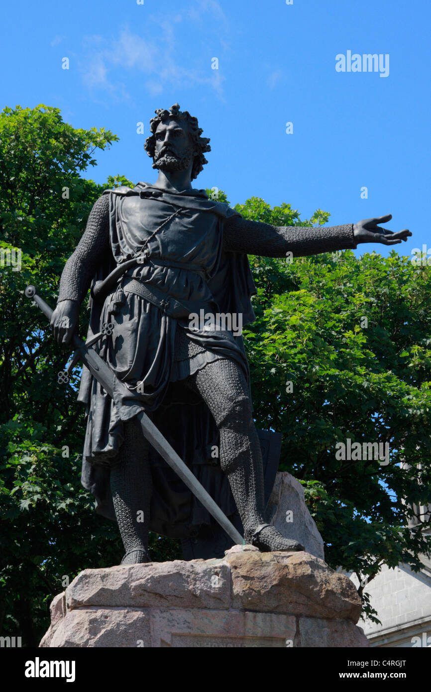 Statue de William Wallace à Aberdeen, Écosse Banque D'Images