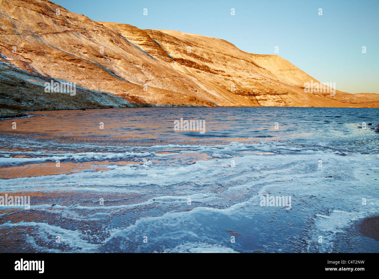 Llyn y Fan Fawr, Fan Brycheiniog, parc national de Brecon Beacons, le Pays de Galles Banque D'Images