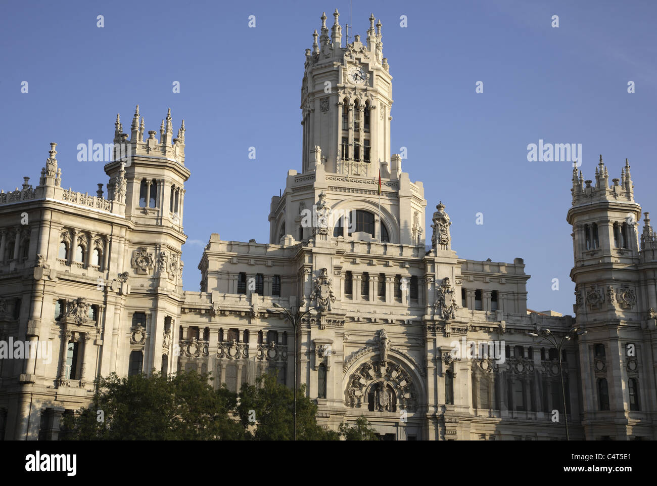 L'hôtel de ville, Madrid, Espagne Banque D'Images
