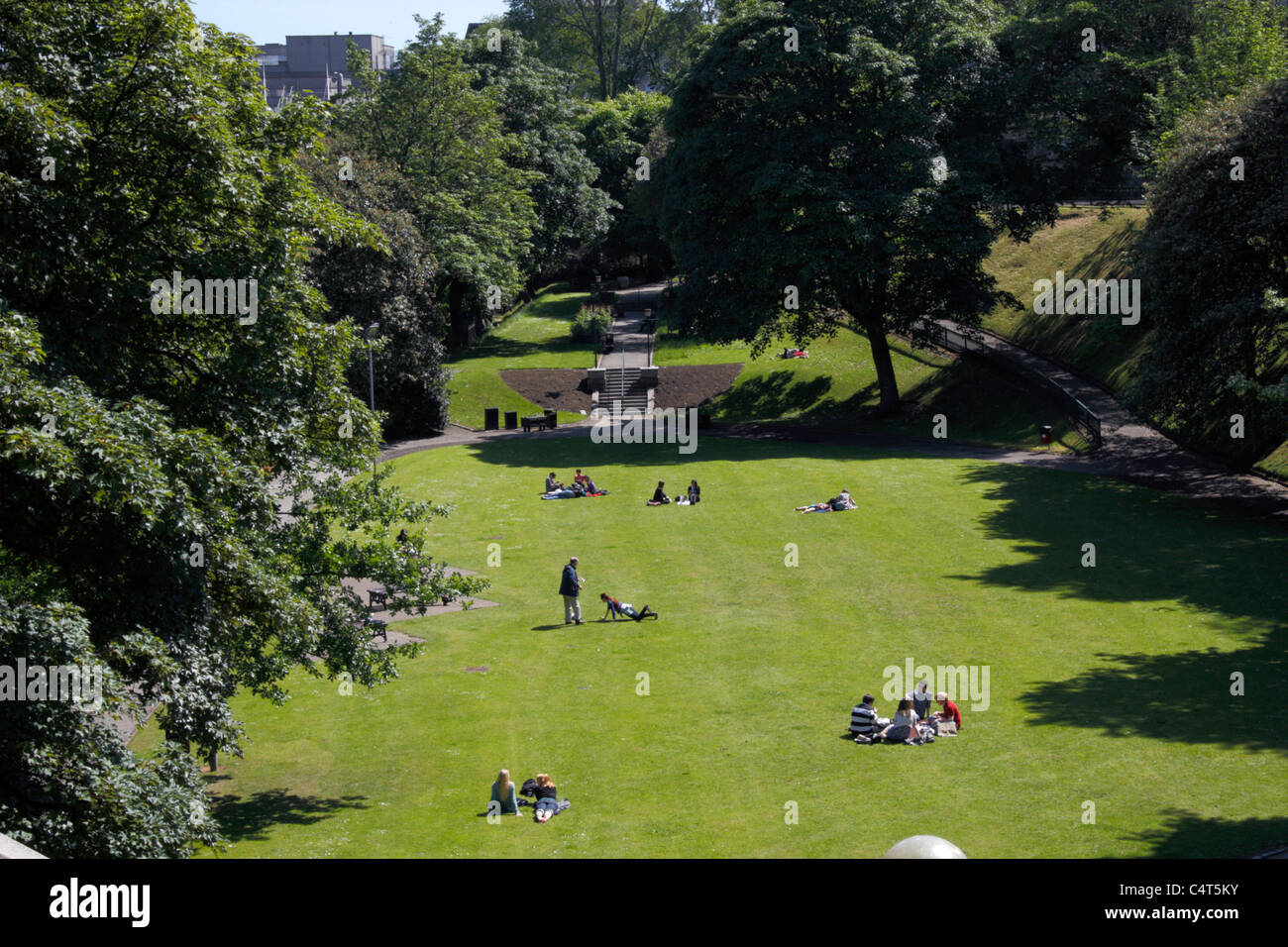 Union Terrace Gardens, Aberdeen, Ecosse Banque D'Images