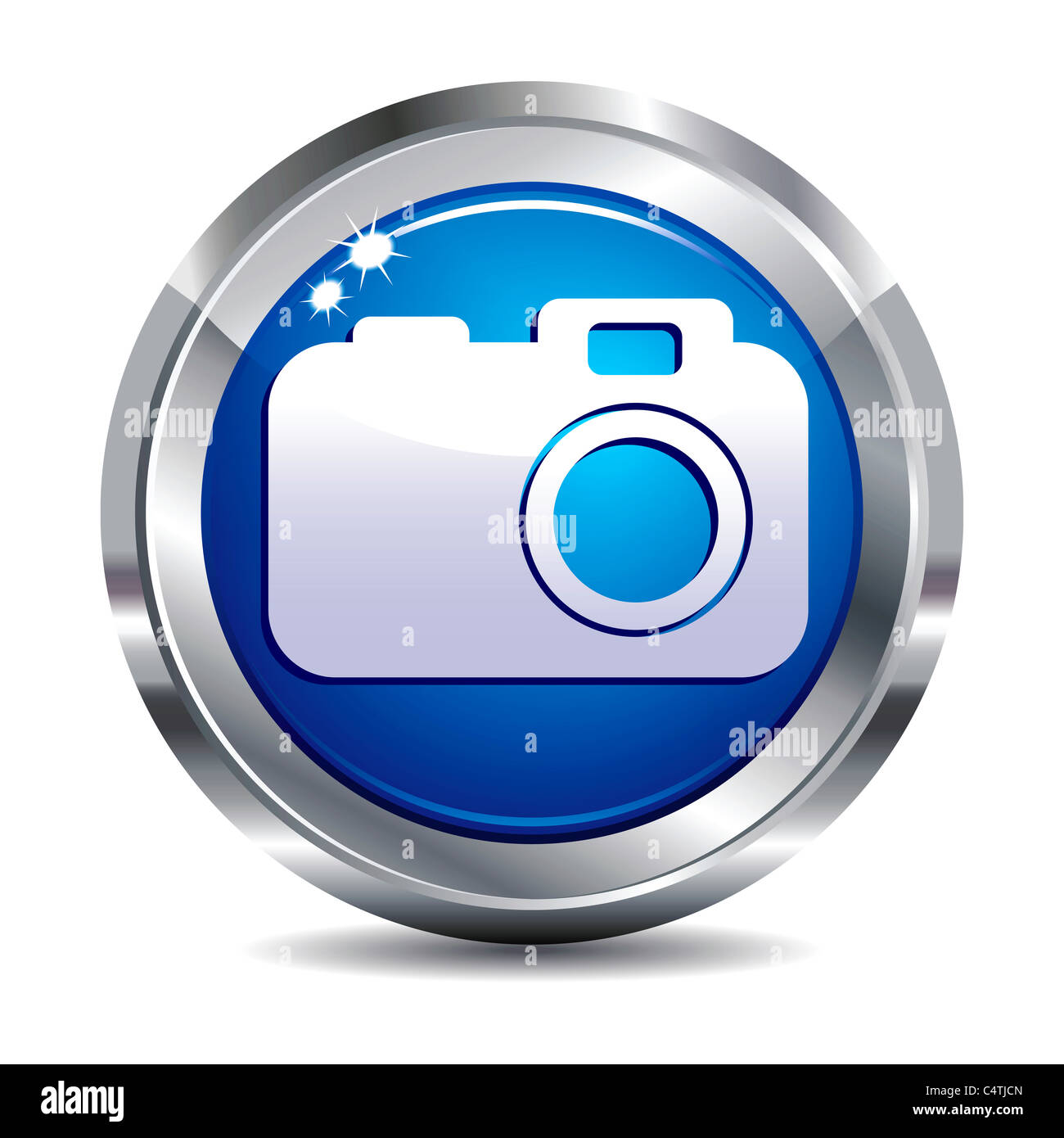 Photo bouton Internet symbole icône Banque D'Images