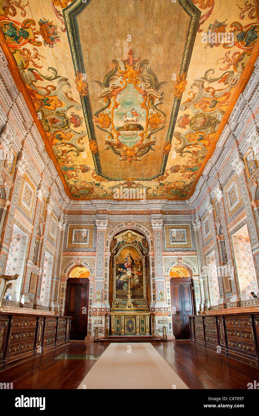 Lisbonne, Monastère de São Vicente de Fora Banque D'Images