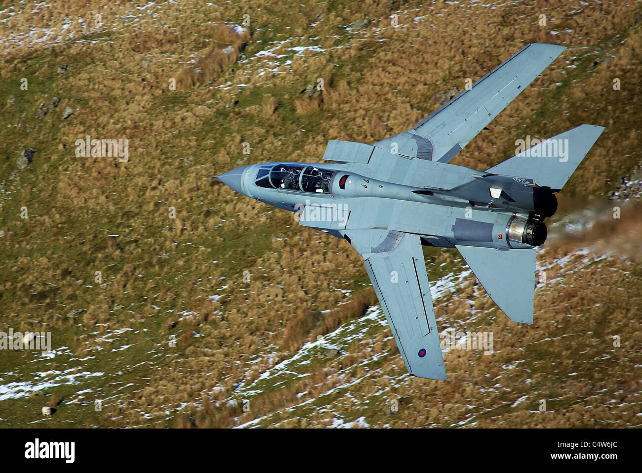 Tornado Gr4 à basse altitude dans le nord du Pays de Galles Banque D'Images Tornado Gr4 à basse altitude dans le nord du Pays de Galles Banque D'Images