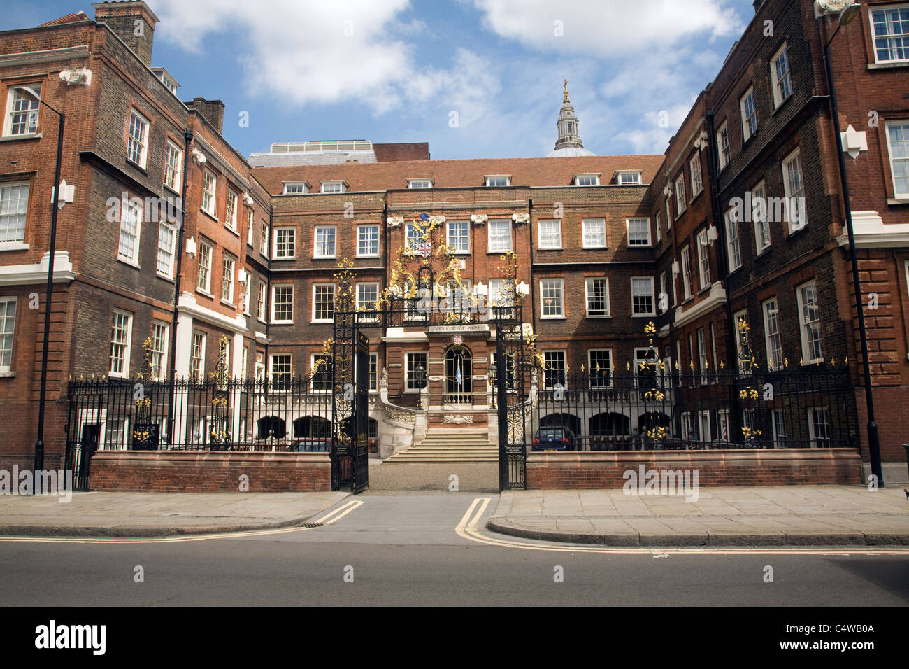 Le Collège d'armes, la reine Victoria Street, City of London, London Banque D'Images