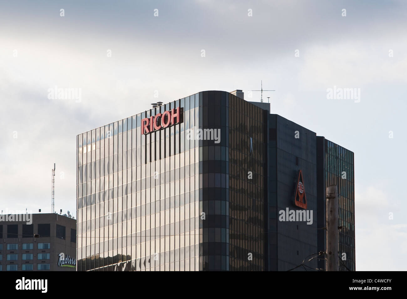 Ricoh Canada bureau est représenté à Winnipeg Banque D'Images