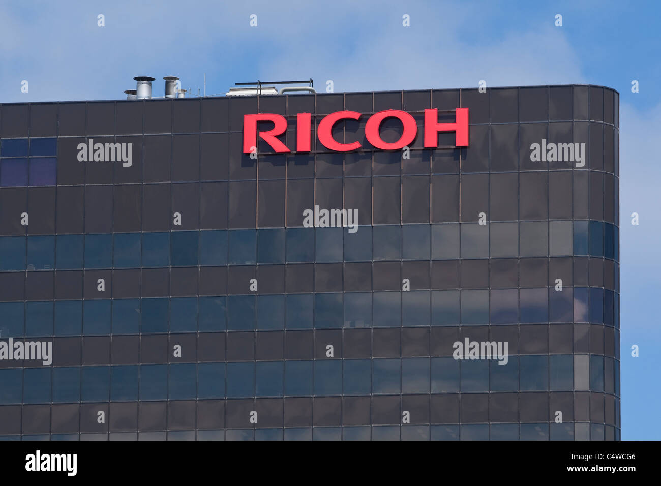 Ricoh Canada bureau est représenté à Winnipeg Banque D'Images