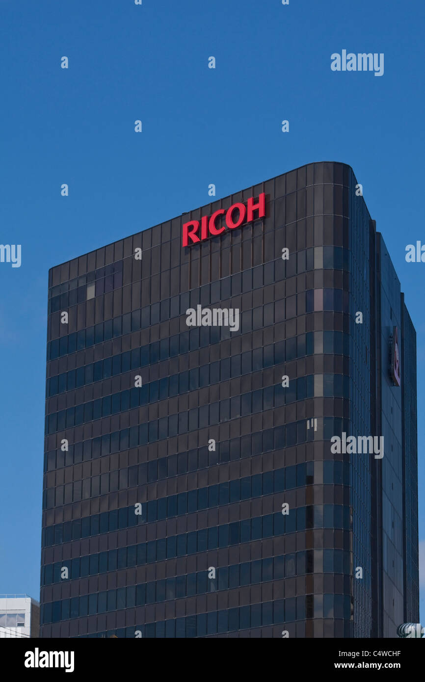 Ricoh Canada bureau est représenté à Winnipeg Banque D'Images