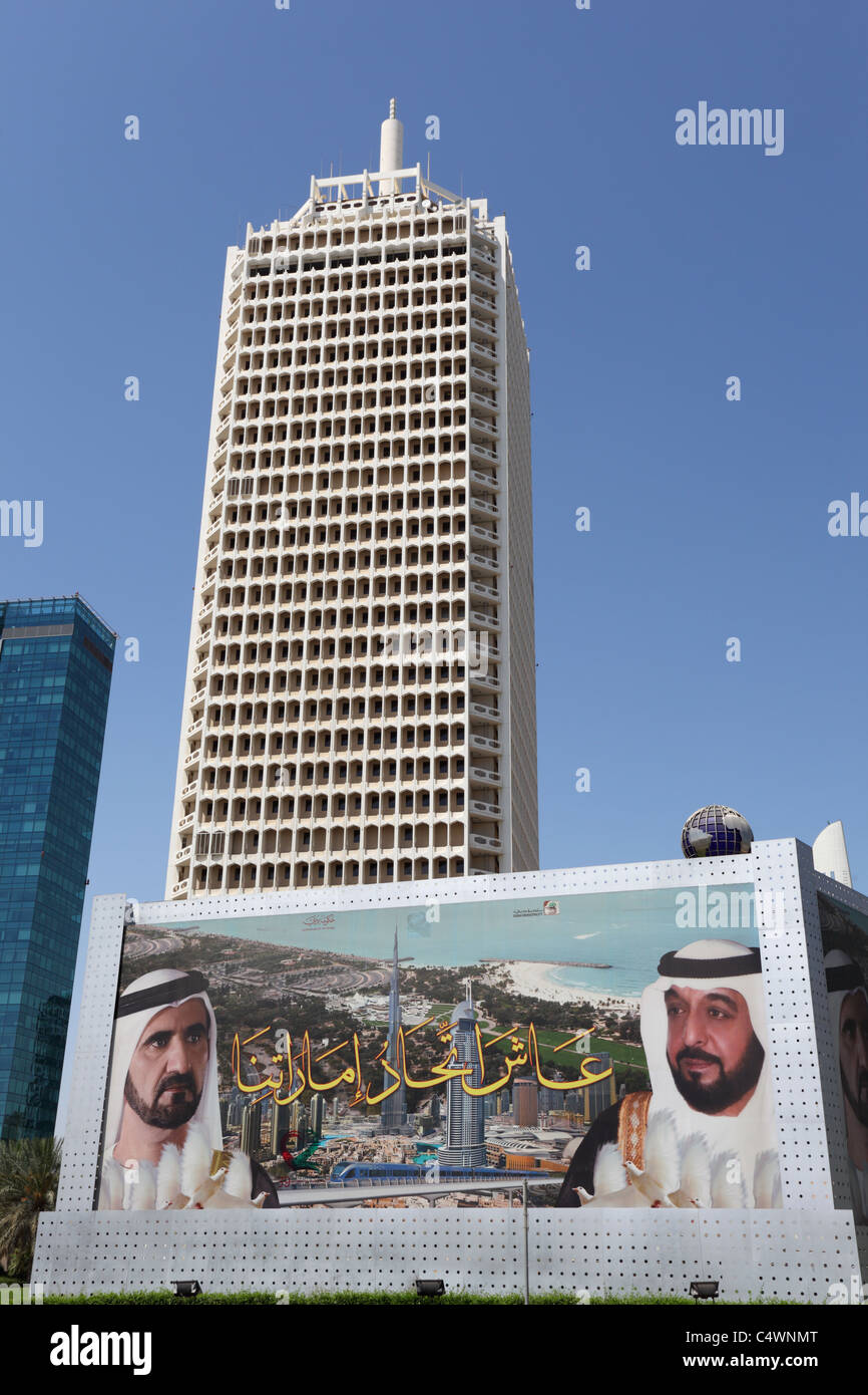 Le World Trade Centre de Dubaï, Emirats Arabes Unis. Photo prise à 27 Mai 2011 Banque D'Images