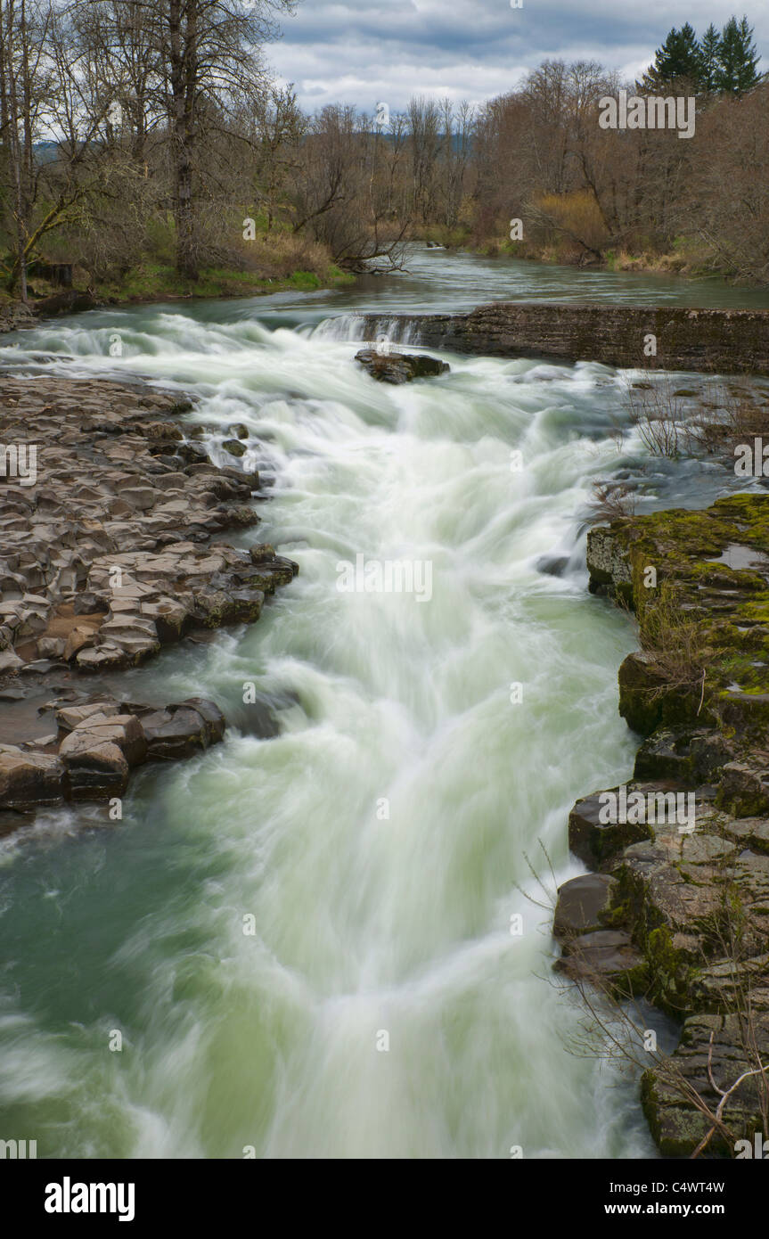 USA,New York,comté de Linn,Thomas Creek Banque D'Images