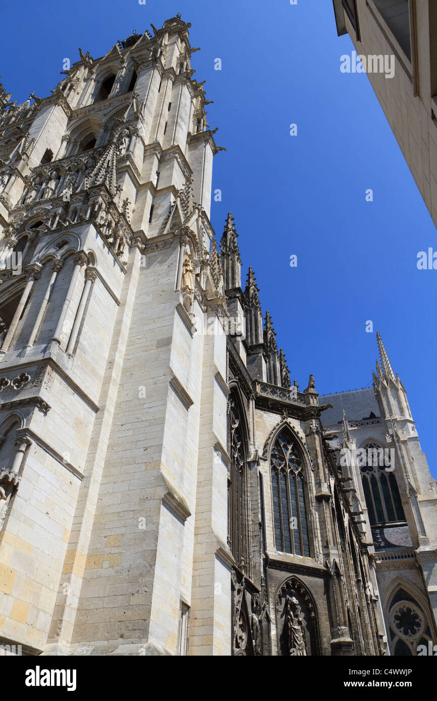 La Cathédrale de Notre Dame d'Amiens. Cathédrale Notre-Dame d'Amiens. La Cathédrale d'Amiens Banque D'Images