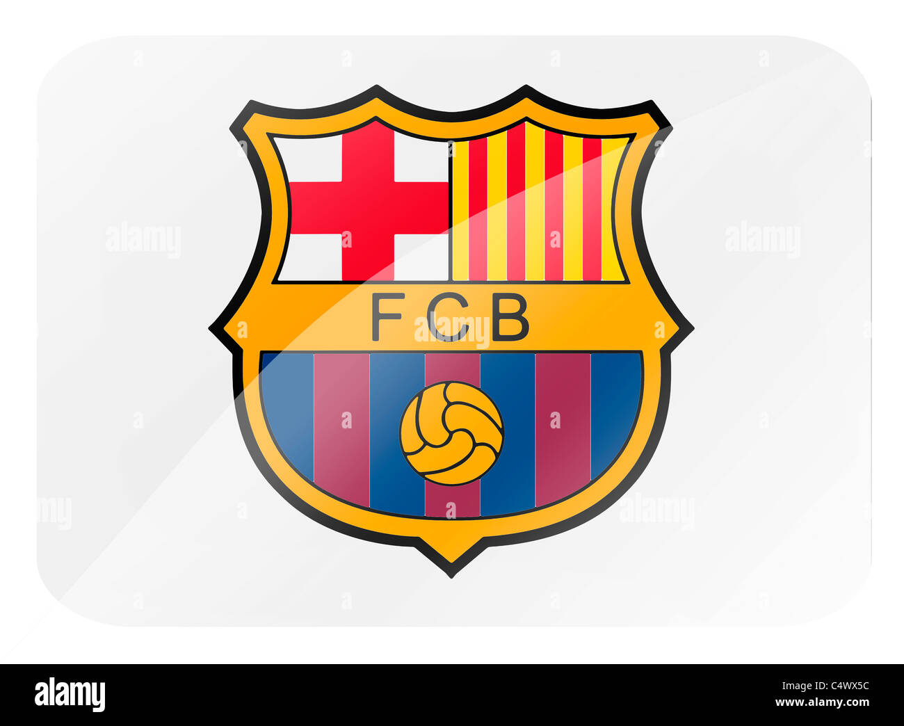 F c barcelona logo flag symbol Banque de photographies et d'images à haute  résolution - Alamy