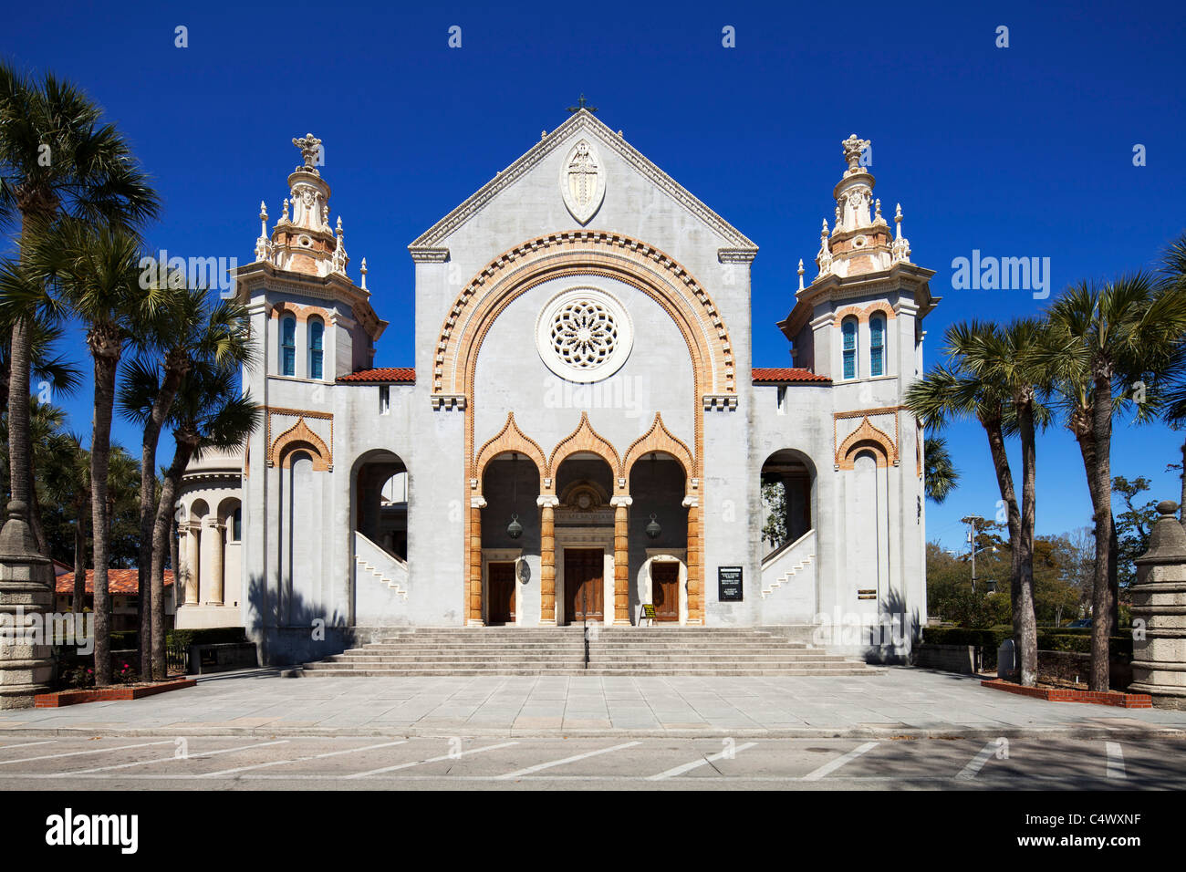 Memorial Presbyterian Church, St Augustine, Floride Banque D'Images