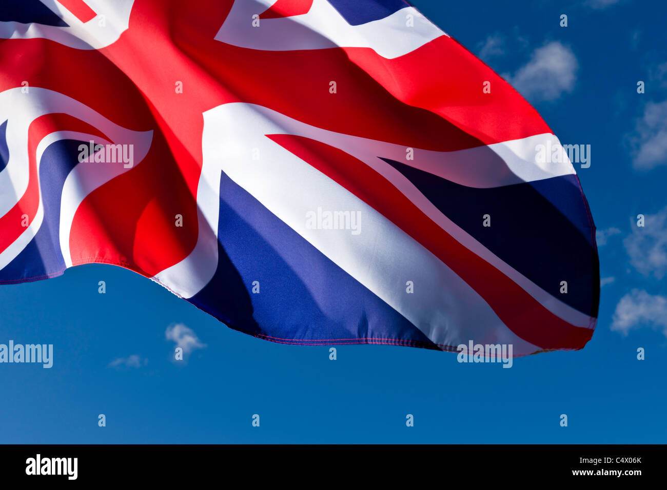 'Union Jack' - le drapeau de l'Union européenne Banque D'Images