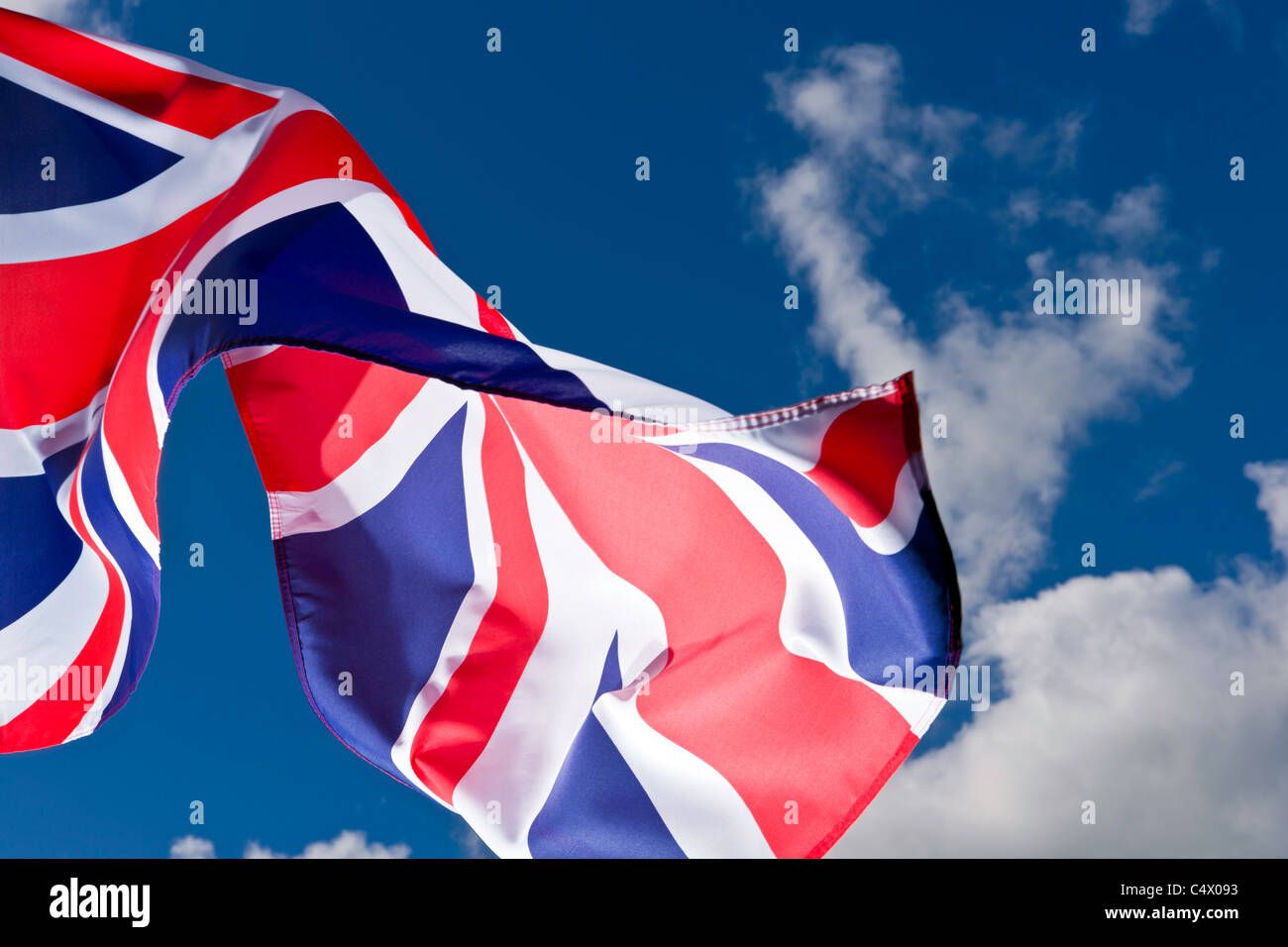 'Union Jack' - le drapeau de l'Union européenne Banque D'Images