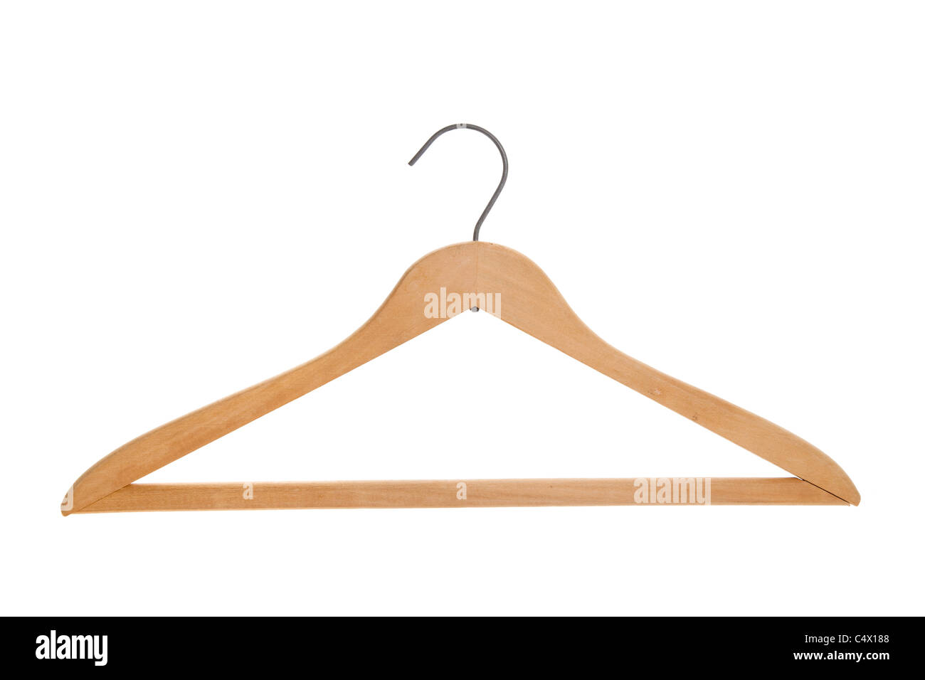 Cintre avec fond blanc Banque D'Images